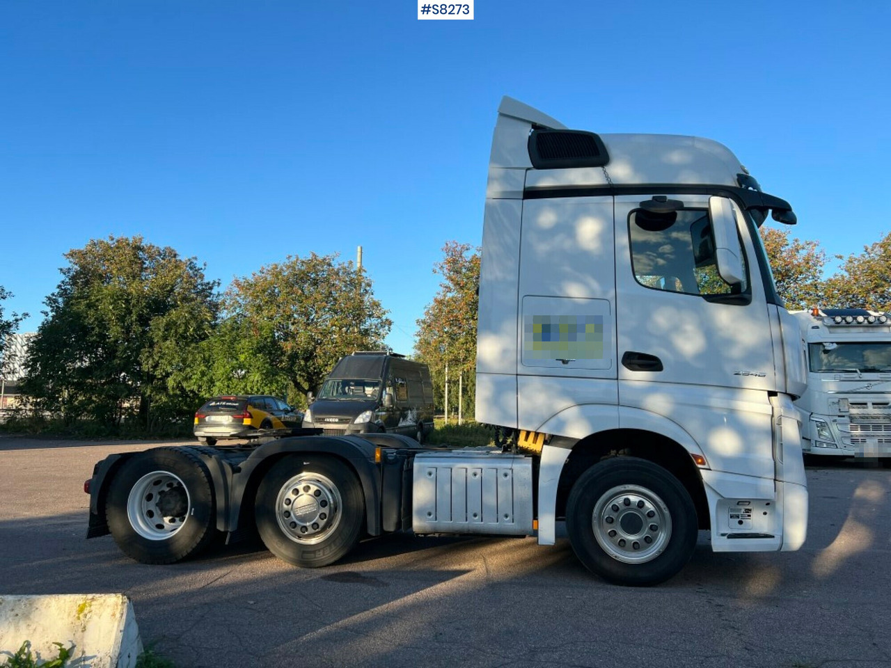 Tractor unit Tractor unit Mercedes-Benz ACTROS Pusher: picture 10