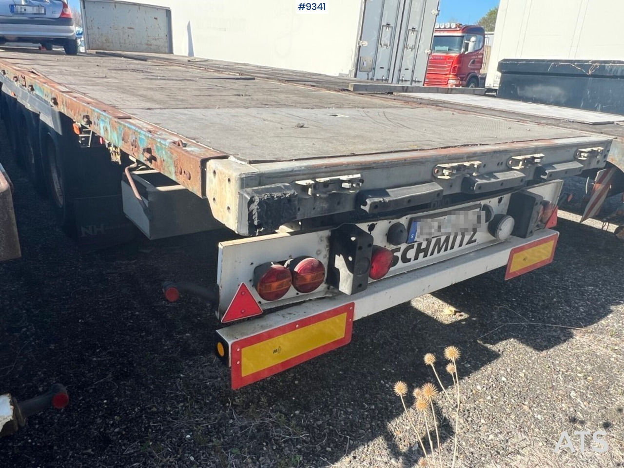 Trailer with open flatbed - SCHMITZ S01 SCS24/L13,62 - Dropside/ Flatbed semi-trailer: picture 5 Trailer with open flatbed - SCHMITZ S01 SCS24/L13,62 - Dropside/ Flatbed semi-trailer: picture 5