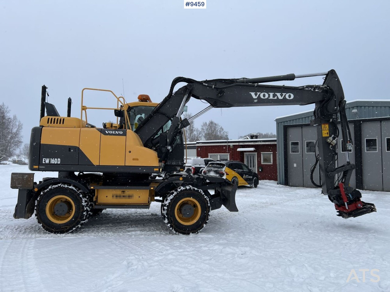 Volvo EW160 D Wheeled excavator (VIDEO) - Wheel excavator: picture 4 Volvo EW160 D Wheeled excavator (VIDEO) - Wheel excavator: picture 4