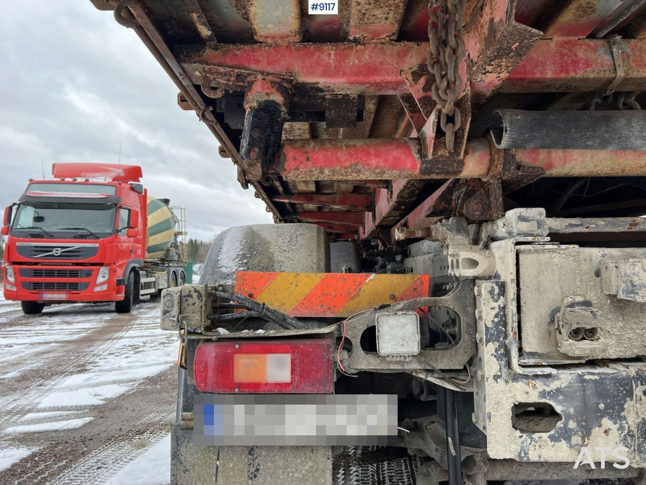 Tipper Volvo FH480 Laxo lock with flatbed (VIDEO): picture 17