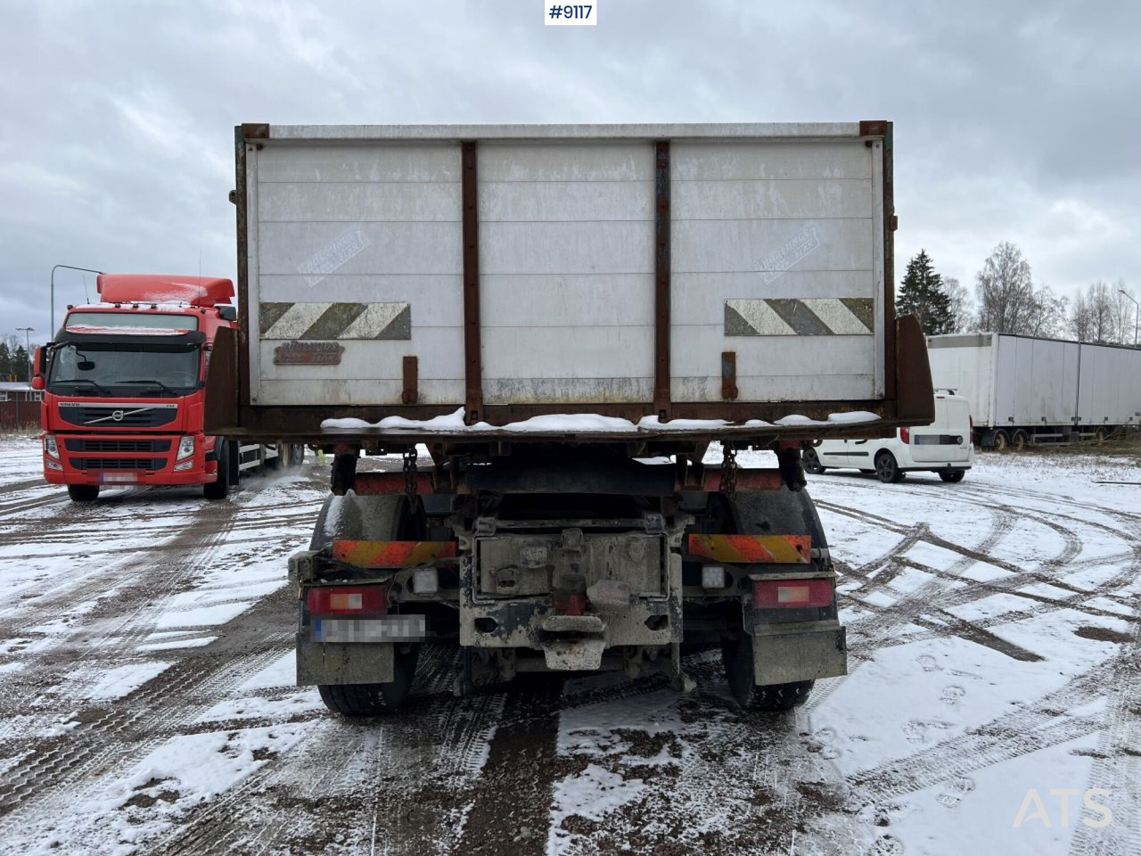 Tipper Volvo FH480 Laxo lock with flatbed (VIDEO): picture 10