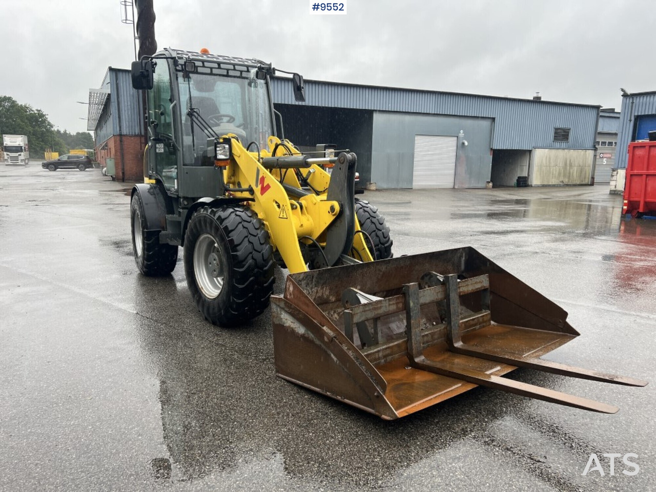 Wheel loader Wheel loader Wacker Neuson WL52 gears and tool stand: picture 8