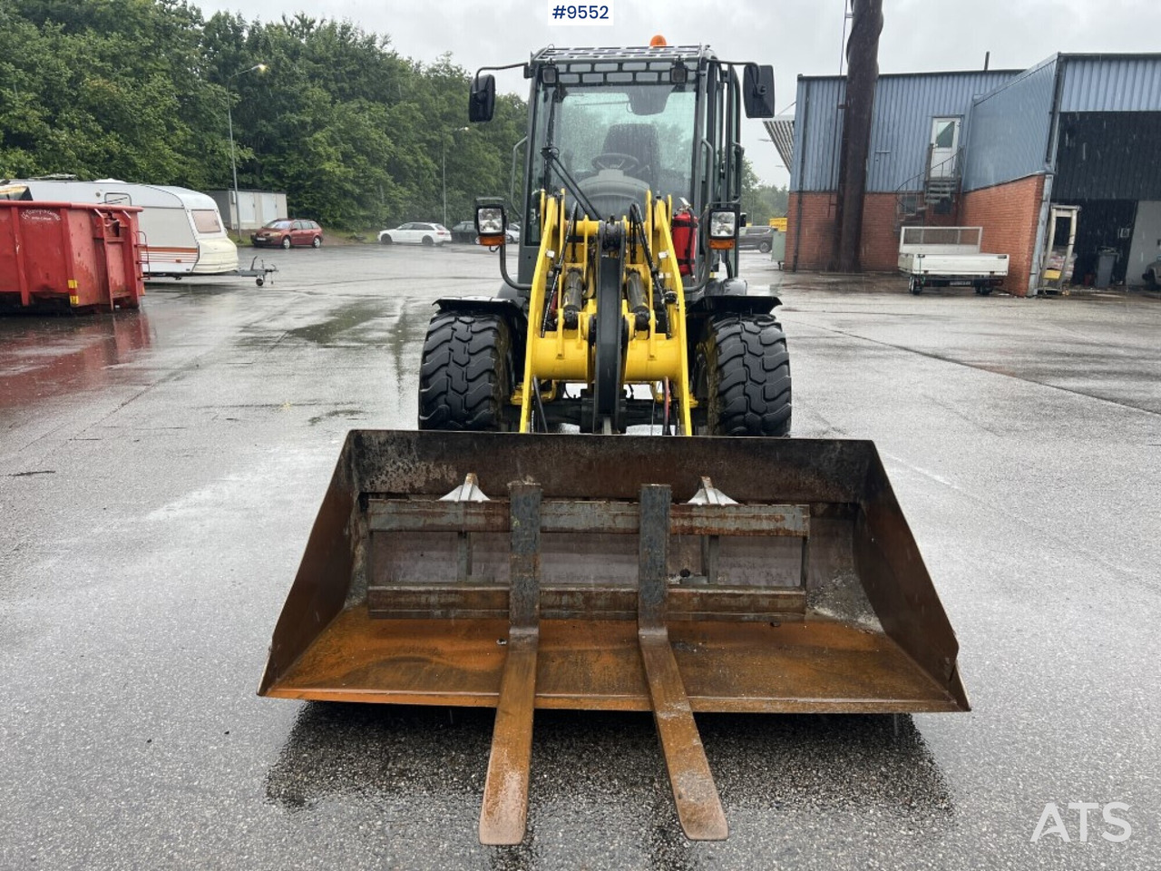 Wheel loader Wheel loader Wacker Neuson WL52 gears and tool stand: picture 14