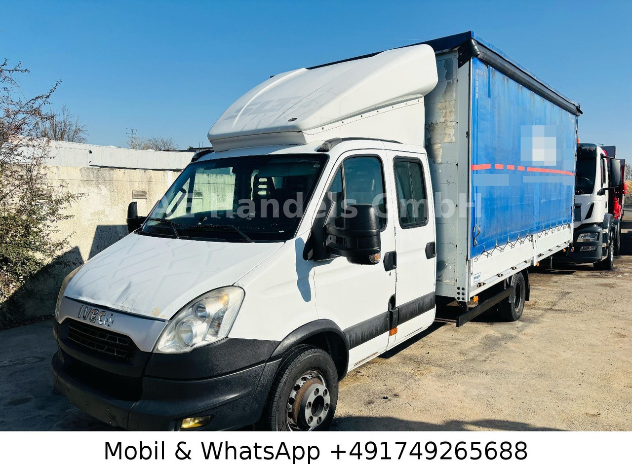 New Curtain side van Iveco Daily 70C17 Doka *Edscha/Tautliner/Tempomat: picture 27