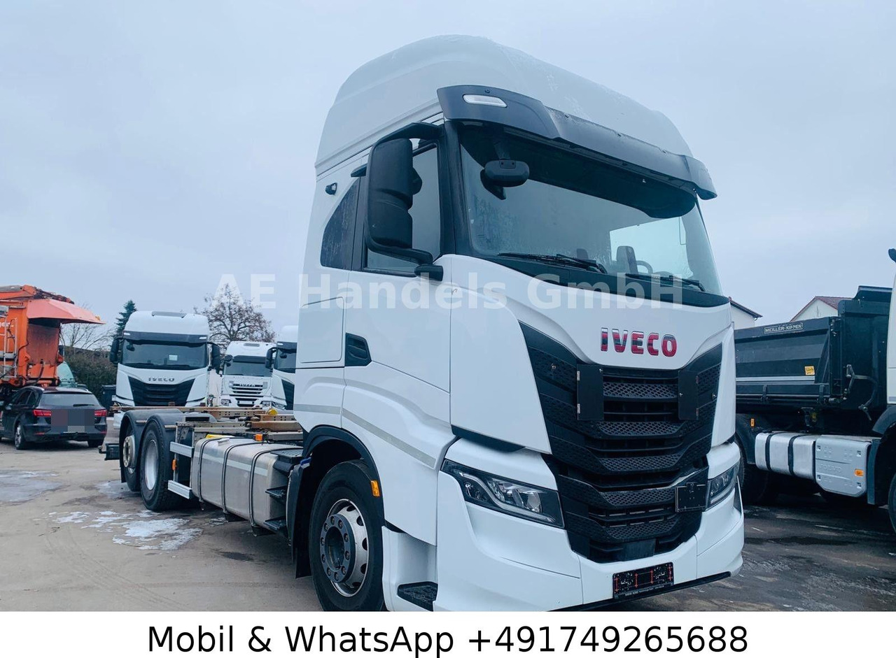 Iveco S-WAY 510 AS LL 6x2 BDF *Retarder/2xTank/AHK/ACC - Container transporter/ Swap body truck: picture 1 Iveco S-WAY 510 AS LL 6x2 BDF *Retarder/2xTank/AHK/ACC - Container transporter/ Swap body truck: picture 1