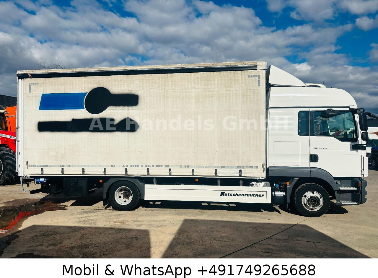 MAN TGL 8.220 LX BL *Edscha/LBW/Standklima/Alcoa/AHK - Curtain side van: picture 3 MAN TGL 8.220 LX BL *Edscha/LBW/Standklima/Alcoa/AHK - Curtain side van: picture 3