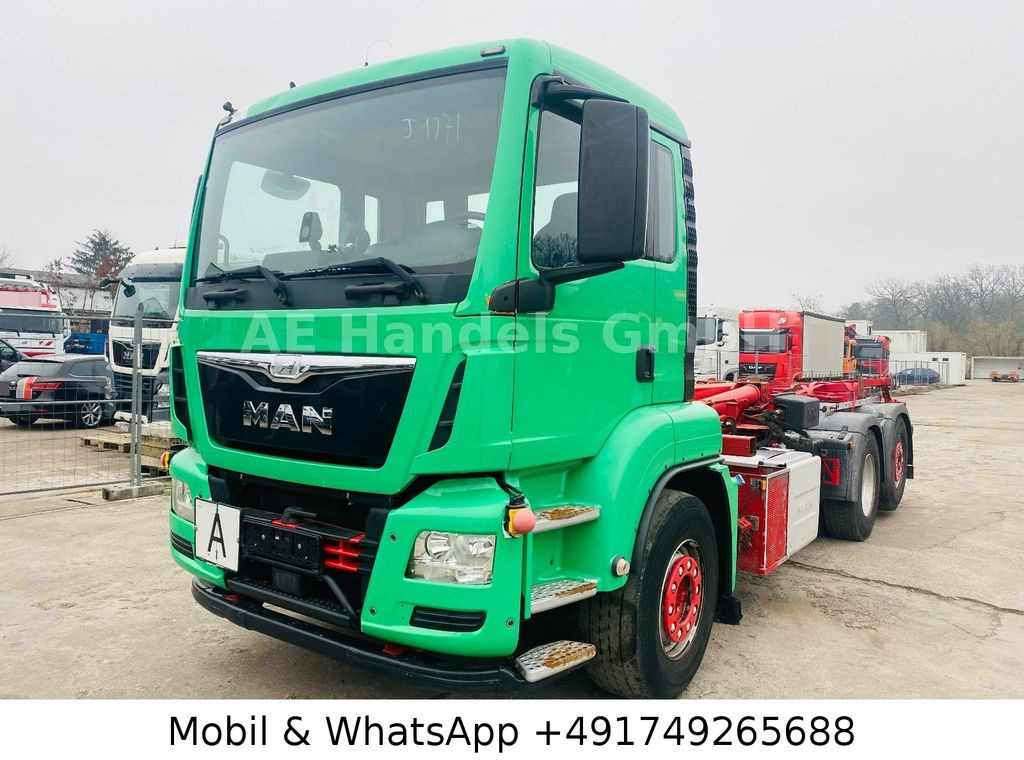 MAN TGS 26.440 M BL Abroller / Müllwagen *Lenk+Lift - Container transporter/ Swap body truck: picture 1 MAN TGS 26.440 M BL Abroller / Müllwagen *Lenk+Lift - Container transporter/ Swap body truck: picture 1