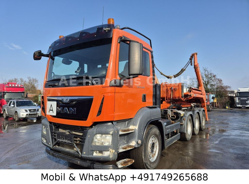 MAN TGS 35.480 M BL 8x4 *Intarder/Palfinger-T26 - Hook lift truck: picture 1 MAN TGS 35.480 M BL 8x4 *Intarder/Palfinger-T26 - Hook lift truck: picture 1