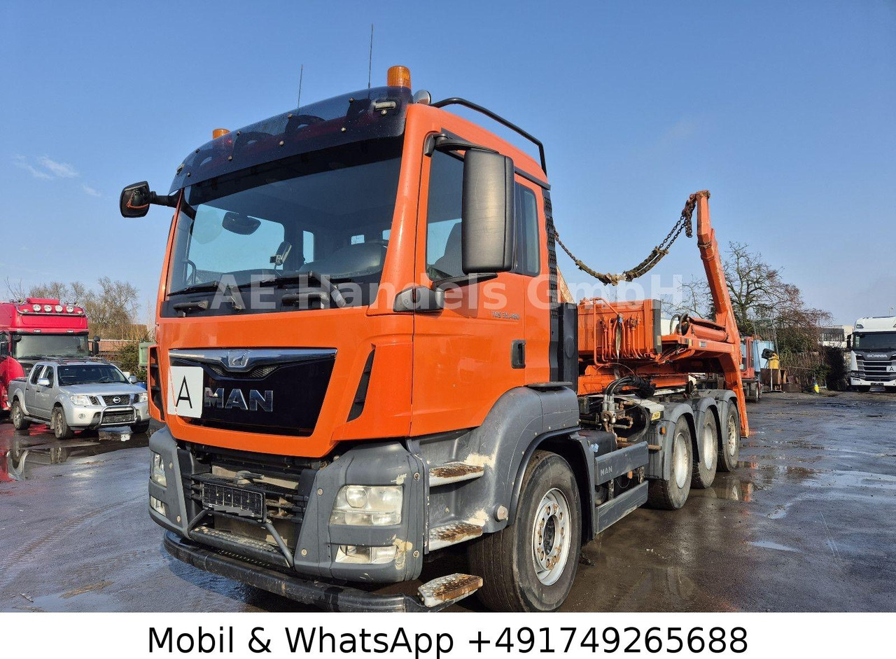 MAN TGS 35.480 M BL 8x4 *Intarder/Palfinger-T26 MAN TGS 35.480 M BL 8x4 *Intarder/Palfinger-T26 - Hook lift truck: picture 1 MAN TGS 35.480 M BL 8x4 *Intarder/Palfinger-T26 MAN TGS 35.480 M BL 8x4 *Intarder/Palfinger-T26 - Hook lift truck: picture 1
