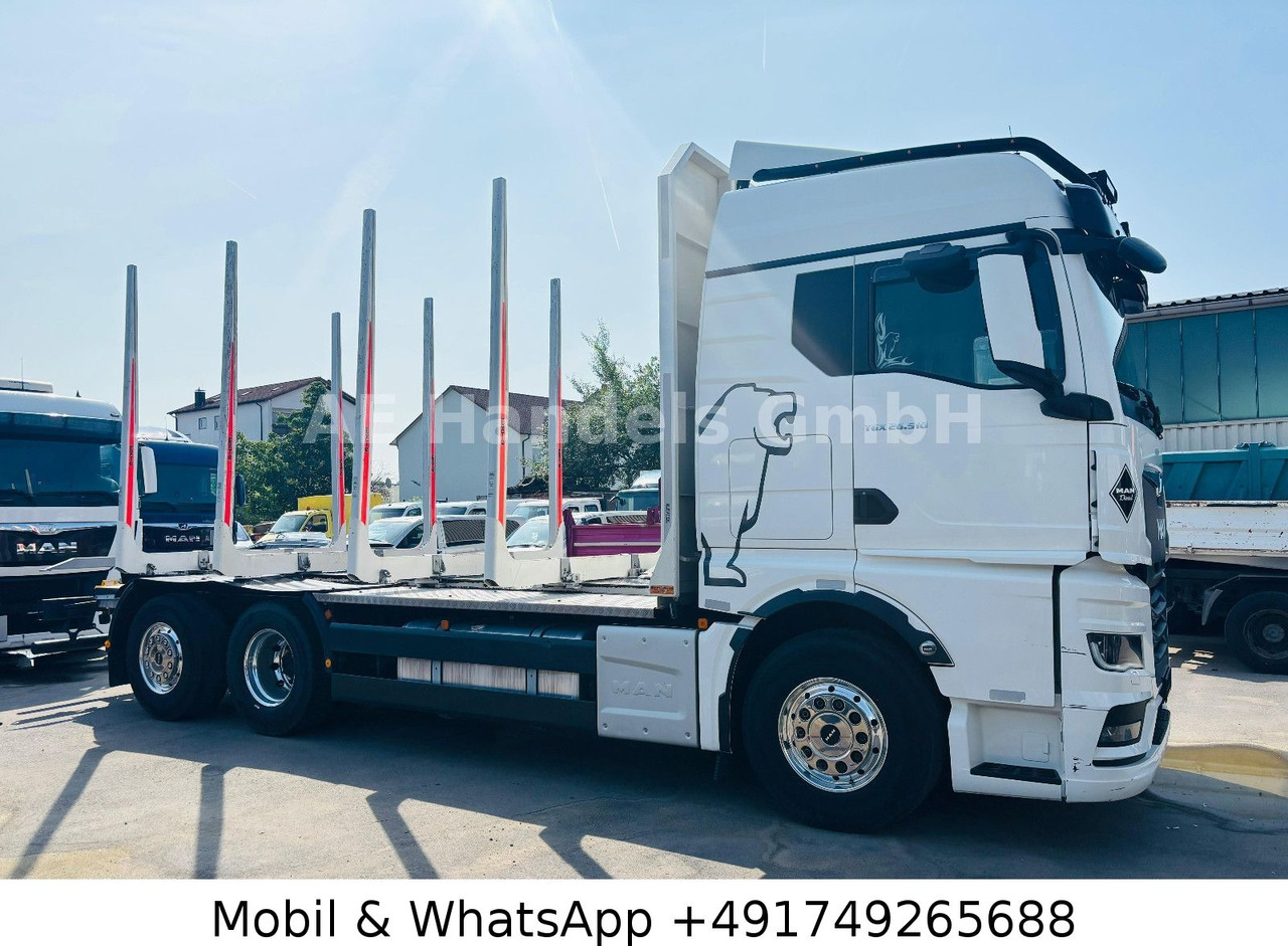 MAN TGX 26.510 GM LL 6x2 *Retarder/3.Lenk/Standklima - Logging truck: picture 2 MAN TGX 26.510 GM LL 6x2 *Retarder/3.Lenk/Standklima - Logging truck: picture 2