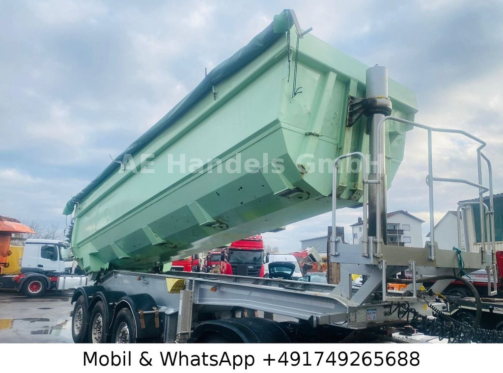 Meierling MSK 24 Stahl *27m³/Lift/Alcoa/Rollplane/Podest - Tipper semi-trailer: picture 1 Meierling MSK 24 Stahl *27m³/Lift/Alcoa/Rollplane/Podest - Tipper semi-trailer: picture 1