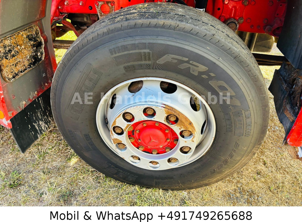 Tipper, Crane truck Mercedes-Benz 1823 M BB *Manual / MEILLER-AK-12-MT / Analog: picture 12