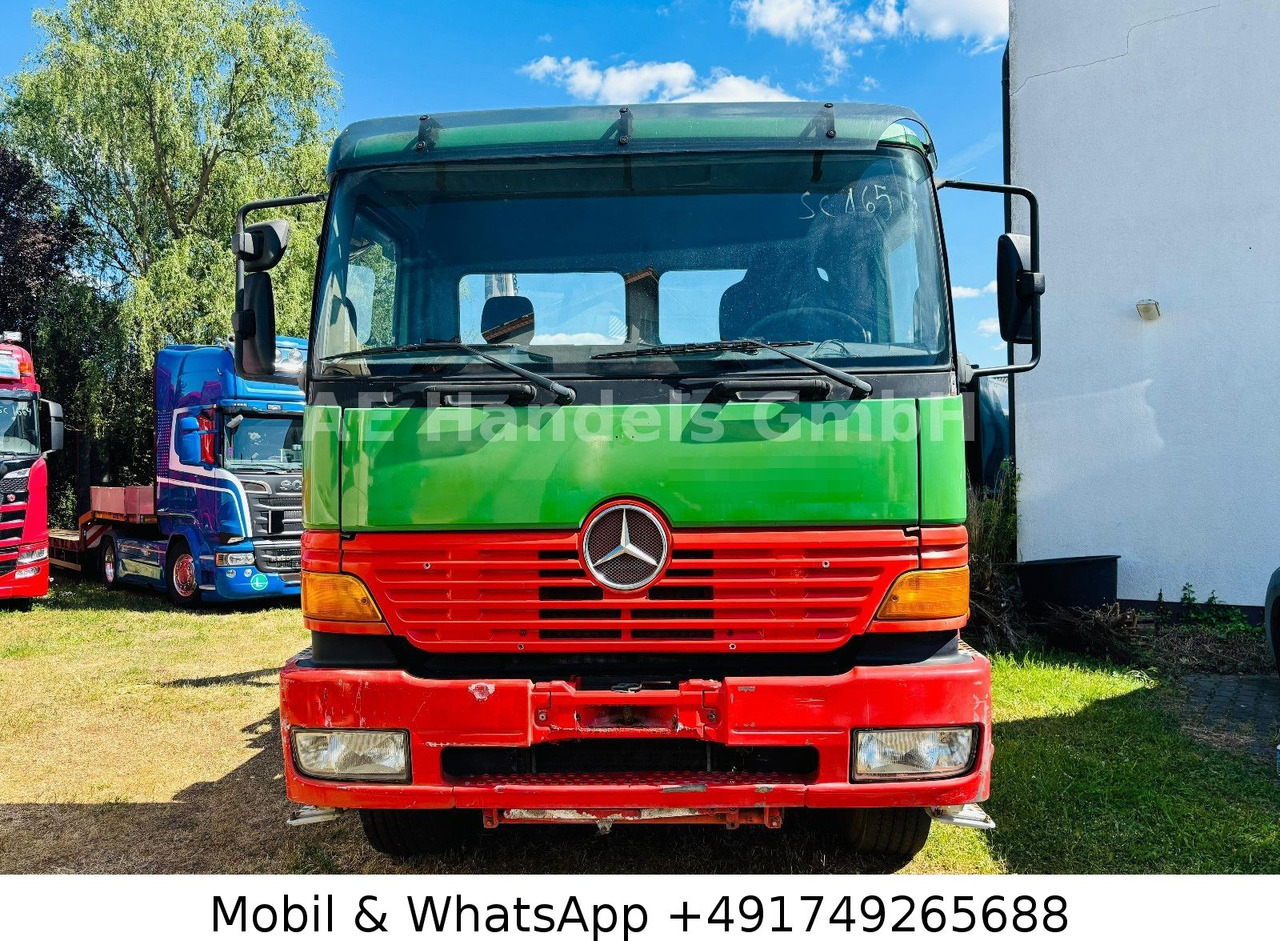 Tipper, Crane truck Mercedes-Benz 1823 M BB *Manual / MEILLER-AK-12-MT / Analog: picture 8
