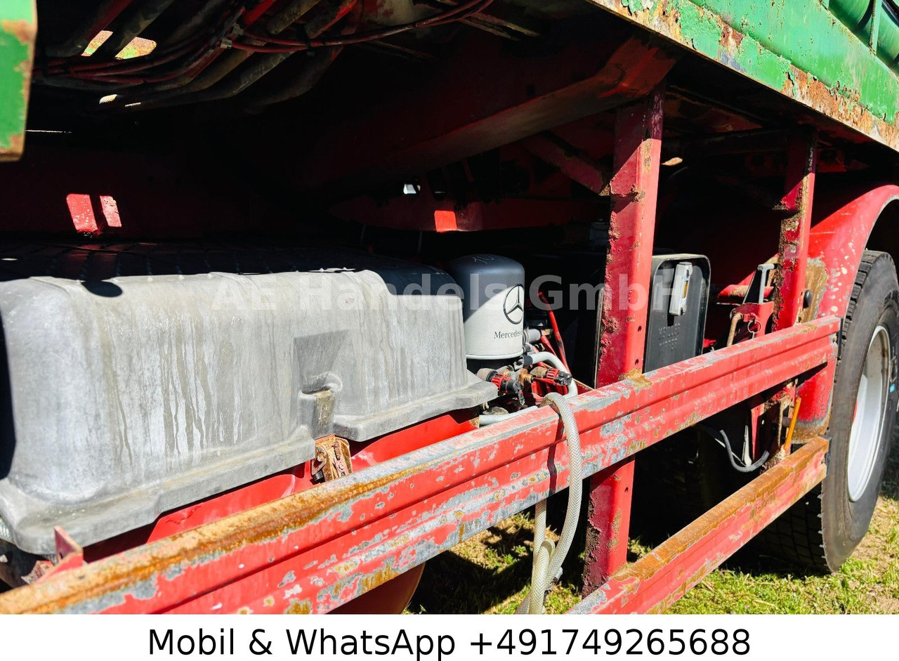 Tipper, Crane truck Mercedes-Benz 1823 M BB *Manual / MEILLER-AK-12-MT / Analog: picture 11