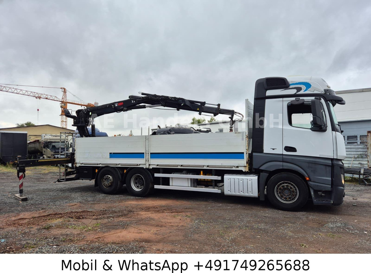 Mercedes-Benz Actros IV 2646 L LL 6x2 *Retarder/Hiab-177K-Pro - Dropside/ Flatbed truck, Crane truck: picture 4 Mercedes-Benz Actros IV 2646 L LL 6x2 *Retarder/Hiab-177K-Pro - Dropside/ Flatbed truck, Crane truck: picture 4