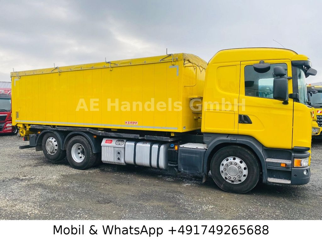 Tipper Scania G410 BL 6x2 *Retarder/Lenk+Lift/LDW/Alcoa/28m³: picture 6