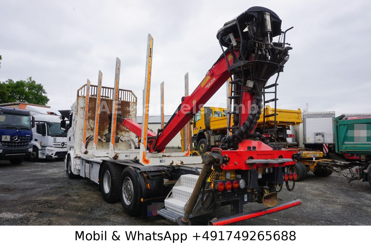 Scania R580 V8 Highline Palfinger-M120L97 *Retarder/ACC - Crane truck: picture 5 Scania R580 V8 Highline Palfinger-M120L97 *Retarder/ACC - Crane truck: picture 5