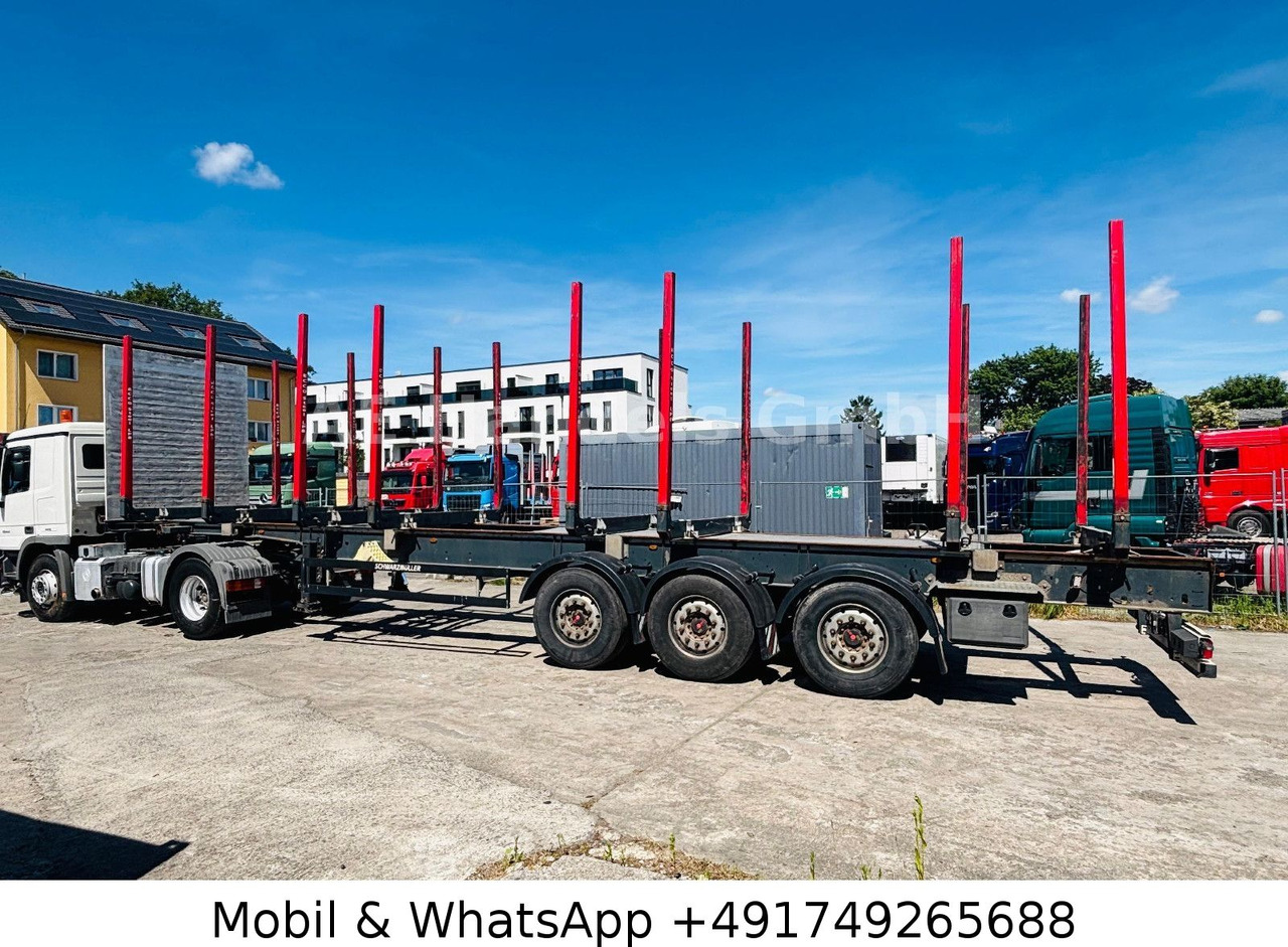Schwarzmüller S1 Y-Serie Lang-Holz *8x Rungen/Liftachse/Alcoa - Logging semi-trailer: picture 5 Schwarzmüller S1 Y-Serie Lang-Holz *8x Rungen/Liftachse/Alcoa - Logging semi-trailer: picture 5