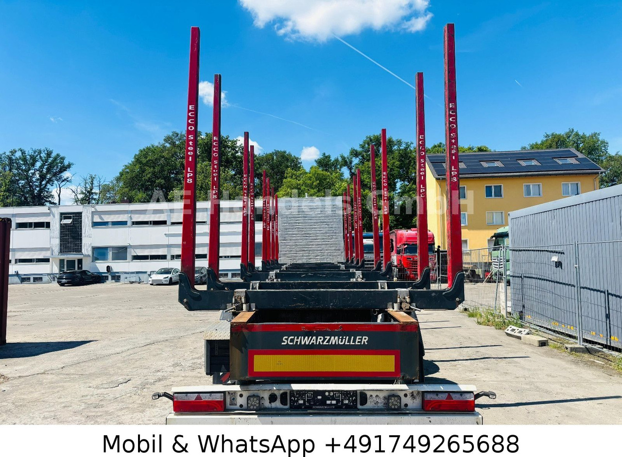 Schwarzmüller S1 Y-Serie Lang-Holz *8x Rungen/Liftachse/Alcoa - Logging semi-trailer: picture 3 Schwarzmüller S1 Y-Serie Lang-Holz *8x Rungen/Liftachse/Alcoa - Logging semi-trailer: picture 3