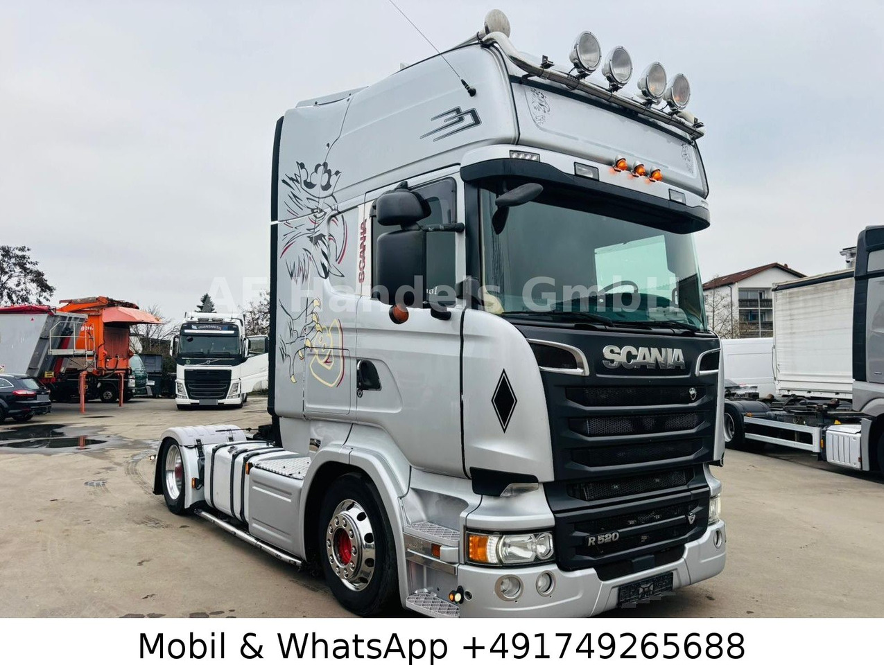 Scania R520 V8 TopLine LL Low *Retarder/Hubsattel/ACC - Tractor unit: picture 1 Scania R520 V8 TopLine LL Low *Retarder/Hubsattel/ACC - Tractor unit: picture 1