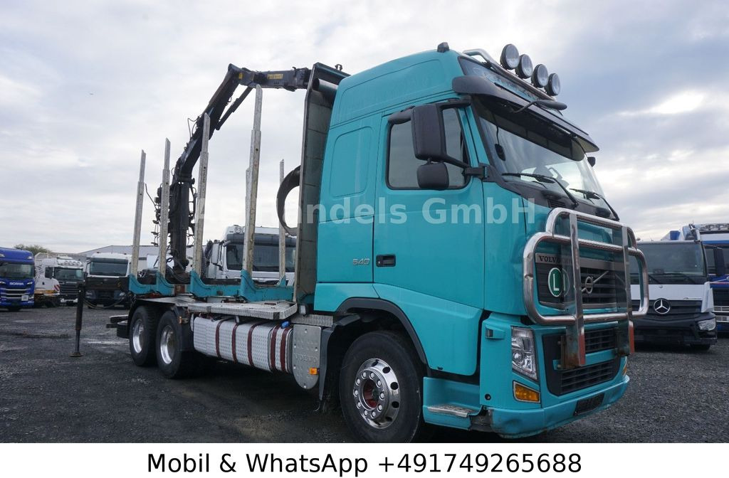 Volvo FH 540 Globe BL 6x4 Hiab 115z-80 *VEB+/AHK - Logging truck, Crane truck: picture 3 Volvo FH 540 Globe BL 6x4 Hiab 115z-80 *VEB+/AHK - Logging truck, Crane truck: picture 3
