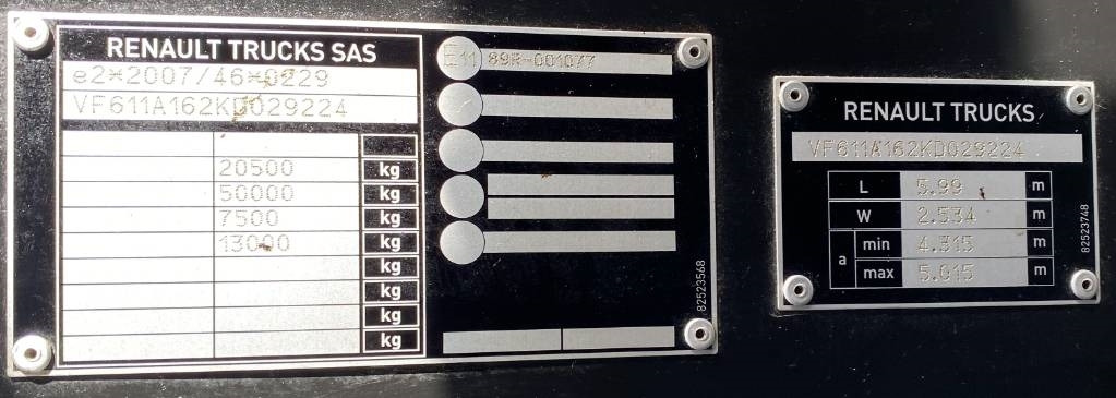 Tractor unit Renault T 460DTI 11 RETARDER Carte Grise Française: picture 8