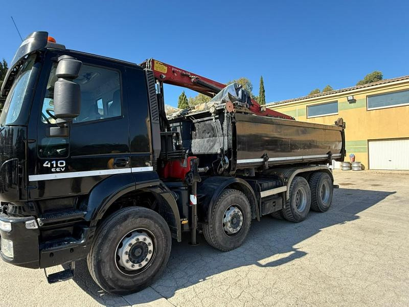 Iveco TRAKKER 410 EEV BI-BENNE GRUE MARREL 8X4 - Tipper: picture 2 Iveco TRAKKER 410 EEV BI-BENNE GRUE MARREL 8X4 - Tipper: picture 2