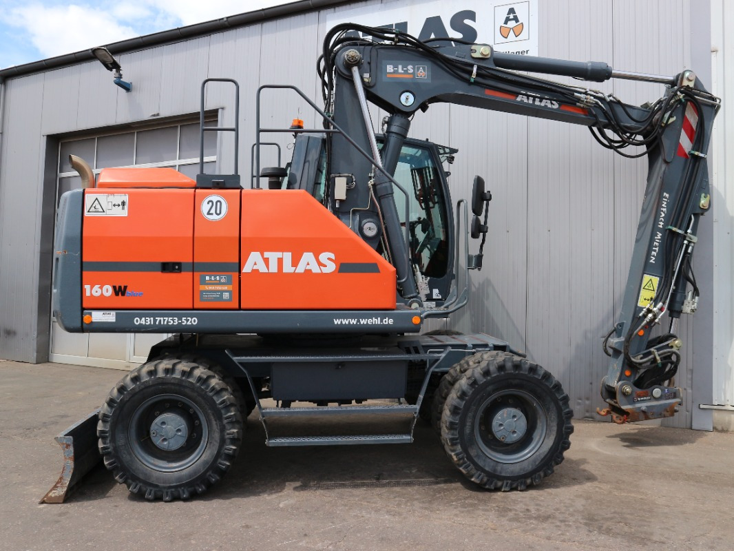 Atlas 160W-BLUE - Mobile crane: picture 3 Atlas 160W-BLUE - Mobile crane: picture 3
