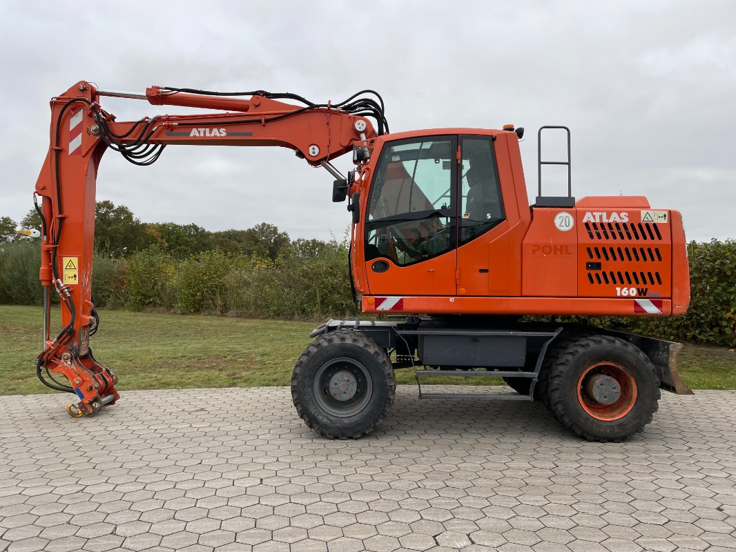 Atlas 160W-BLUE - Excavator: picture 3 Atlas 160W-BLUE - Excavator: picture 3