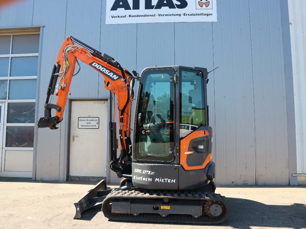 Doosan DX27Z-7 - Mini excavator: picture 2 Doosan DX27Z-7 - Mini excavator: picture 2
