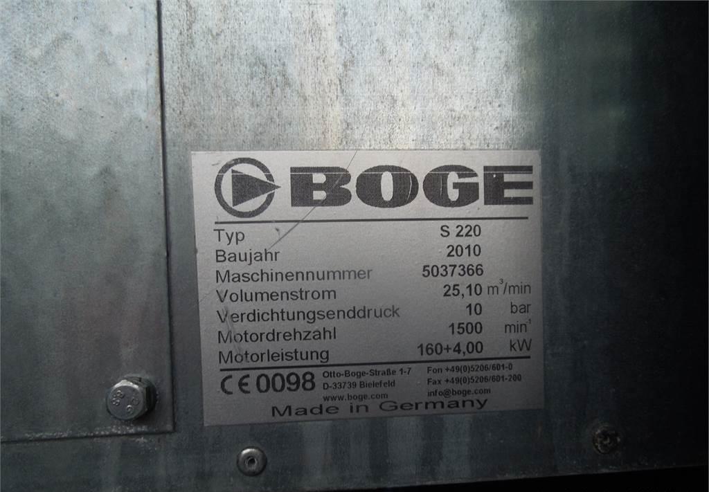 Boge SPRĘŻARKA ŚRUBOWA S220 160KW 2010R !!! - Air compressor: picture 4 Boge SPRĘŻARKA ŚRUBOWA S220 160KW 2010R !!! - Air compressor: picture 4