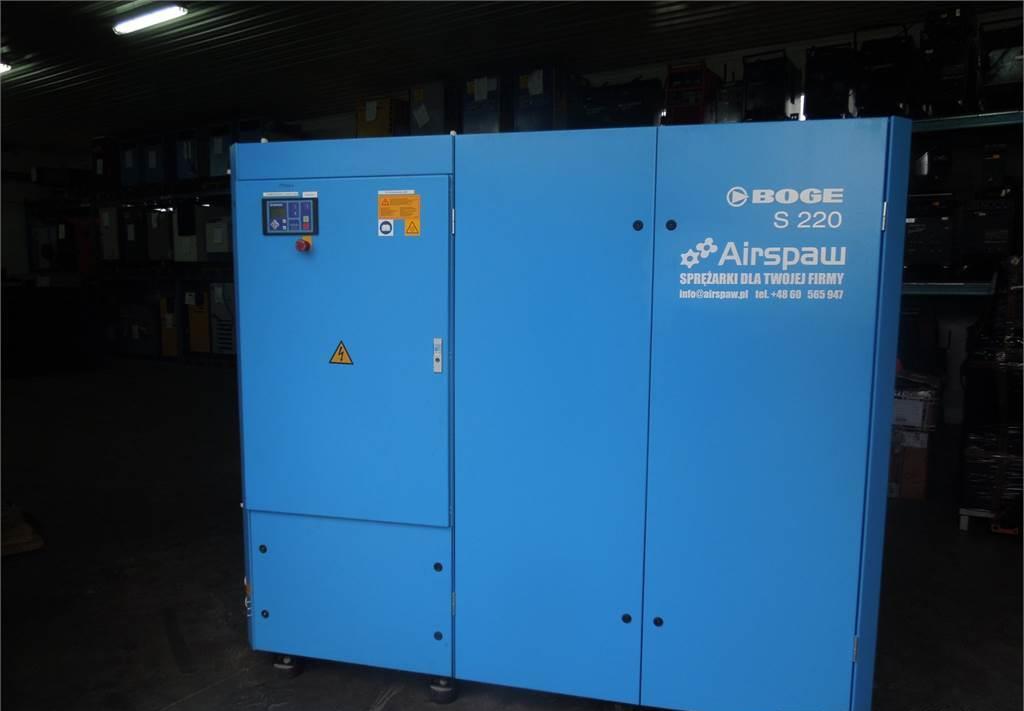 Boge SPRĘŻARKA ŚRUBOWA S220 160KW 2010R !!! - Air compressor: picture 1 Boge SPRĘŻARKA ŚRUBOWA S220 160KW 2010R !!! - Air compressor: picture 1