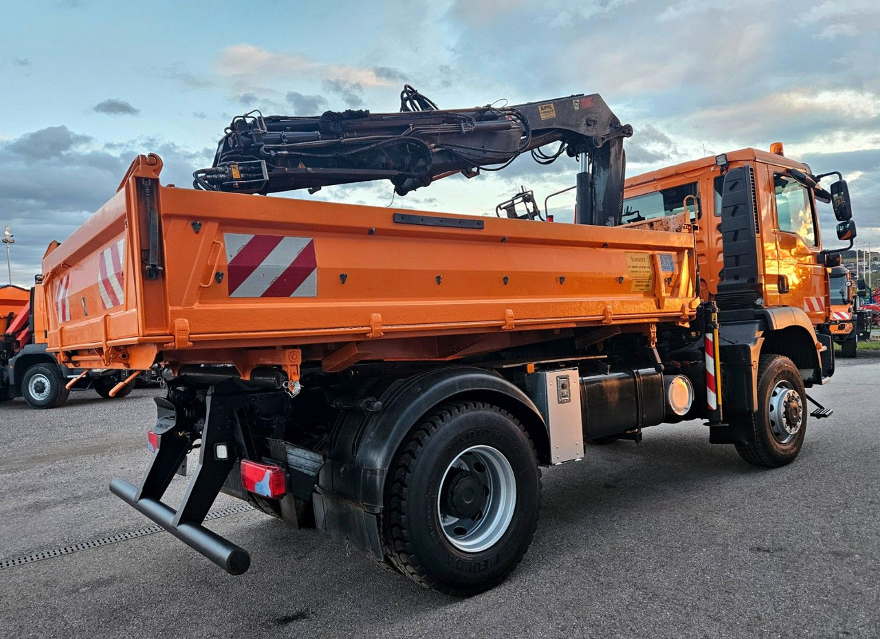 MAN TGM 18.280 4x4 HIAB 111-3 Funk Kran Winterdienst - Tipper, Crane truck: picture 3 MAN TGM 18.280 4x4 HIAB 111-3 Funk Kran Winterdienst - Tipper, Crane truck: picture 3