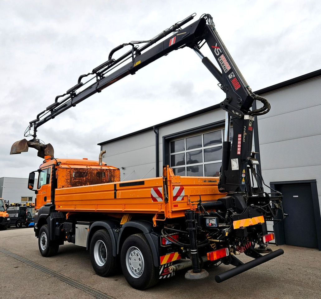 MAN TGS 28.360 6x4-4 HIAB 144E-4 Kran Euro5 - Tipper, Crane truck: picture 3 MAN TGS 28.360 6x4-4 HIAB 144E-4 Kran Euro5 - Tipper, Crane truck: picture 3