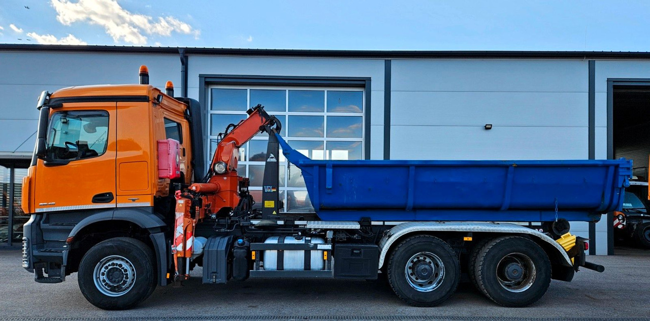 Mercedes-Benz AROCS 2645 6x4 Kran Atlas 240.2E A4 - Hook lift truck, Crane truck: picture 2 Mercedes-Benz AROCS 2645 6x4 Kran Atlas 240.2E A4 - Hook lift truck, Crane truck: picture 2