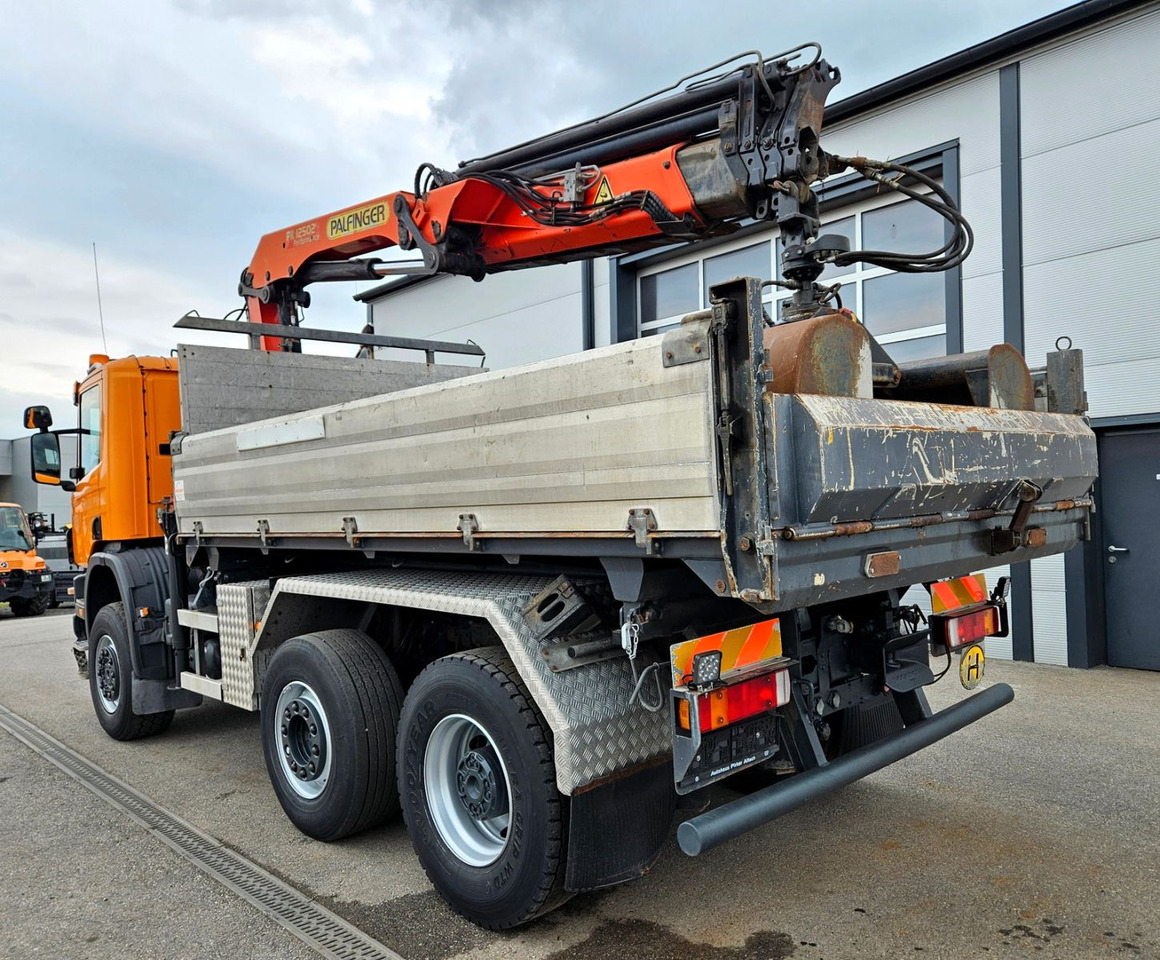 Scania P114 380 6x4-4 Palfinger PK12502 Kran Funk - Tipper, Crane truck: picture 5 Scania P114 380 6x4-4 Palfinger PK12502 Kran Funk - Tipper, Crane truck: picture 5