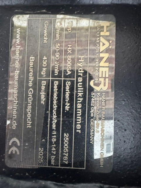 Diversen HX800 Hamer Hammer - Hydraulic hammer: picture 4 Diversen HX800 Hamer Hammer - Hydraulic hammer: picture 4