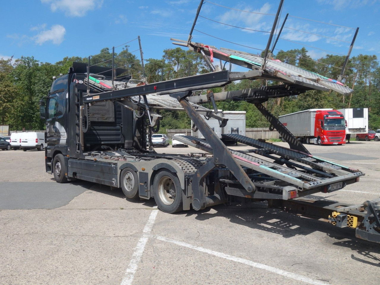 Mercedes-Benz Actros 2446 mit Rolfo für 10 PKW, Retarder - Autotransporter truck: picture 4 Mercedes-Benz Actros 2446 mit Rolfo für 10 PKW, Retarder - Autotransporter truck: picture 4