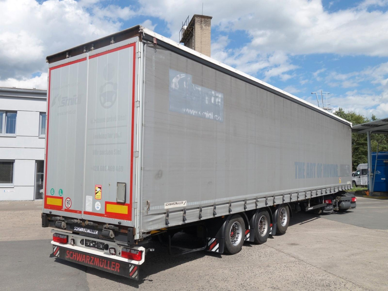 Schwarzmüller SPA 3/E MEGA, Liftachse, SAF Achsen, 2 Stk. - Curtainsider semi-trailer: picture 3 Schwarzmüller SPA 3/E MEGA, Liftachse, SAF Achsen, 2 Stk. - Curtainsider semi-trailer: picture 3