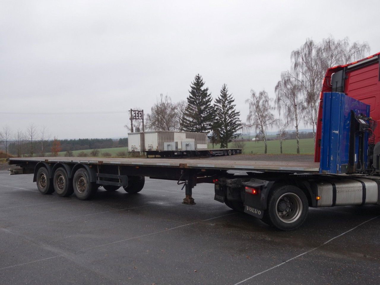 Schwarzmüller SPA 3E, SD - Dropside/ Flatbed semi-trailer: picture 1 Schwarzmüller SPA 3E, SD - Dropside/ Flatbed semi-trailer: picture 1