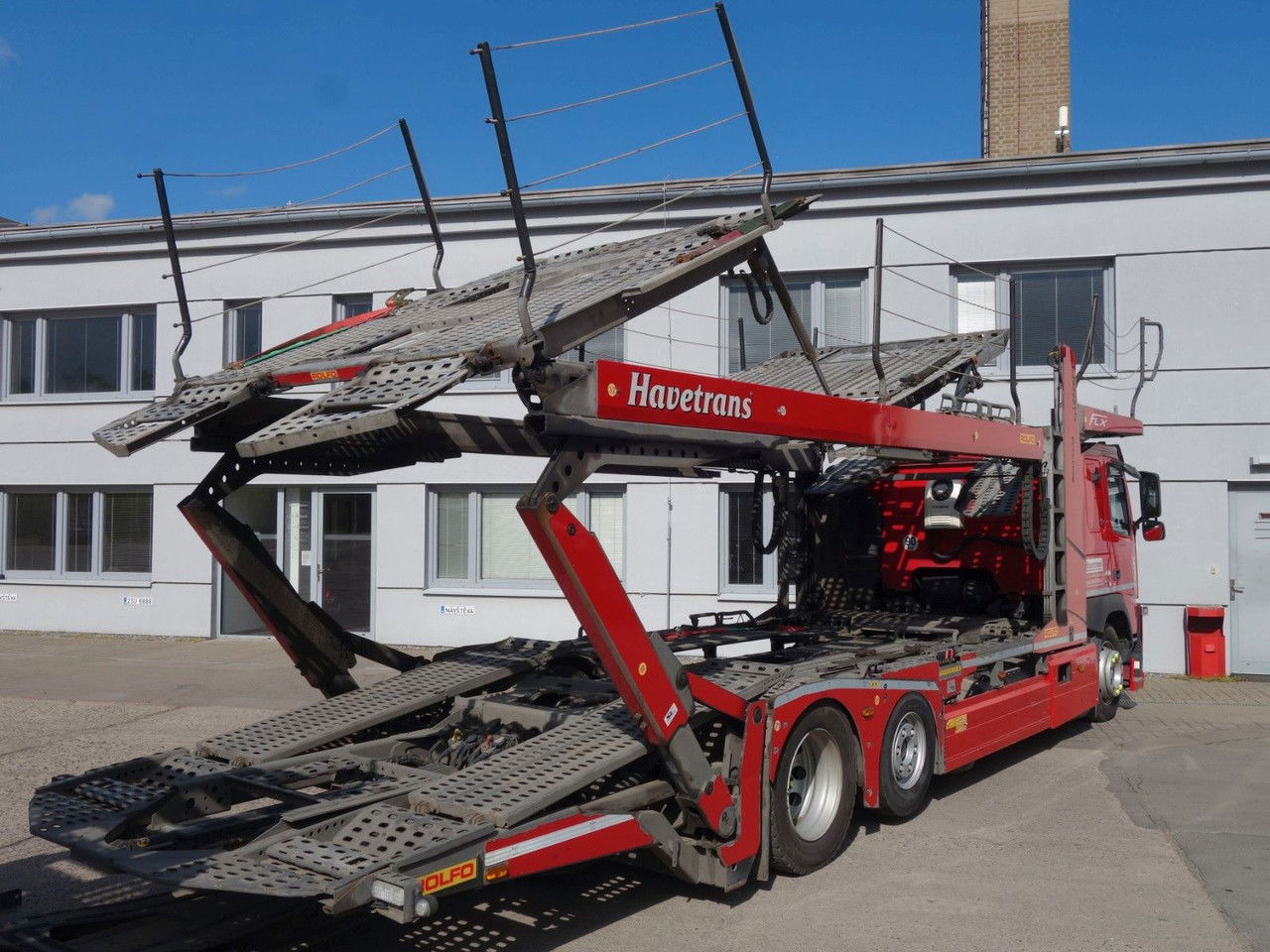 Autotransporter truck Volvo FM 460 6x2 Rolfo FLX, VDI Certifikation: picture 9