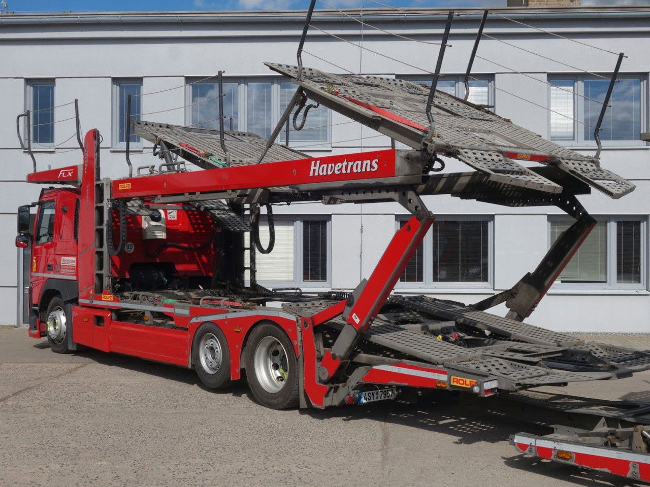 Autotransporter truck Volvo FM 460 6x2 Rolfo FLX, VDI Certifikation: picture 7