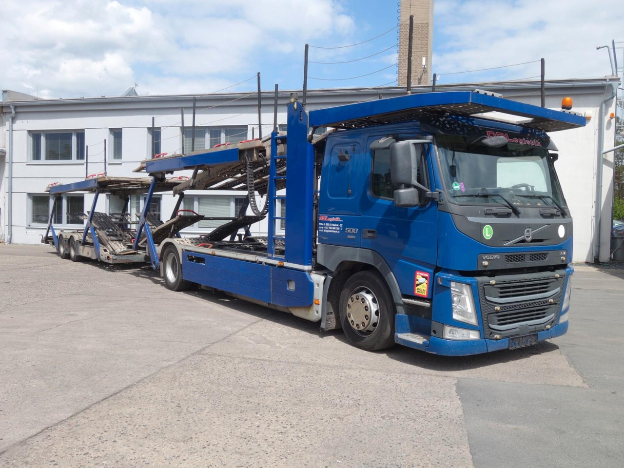 Volvo FM13 500 Kässbohrer Supertrans / Supertrans - Autotransporter truck: picture 2 Volvo FM13 500 Kässbohrer Supertrans / Supertrans - Autotransporter truck: picture 2