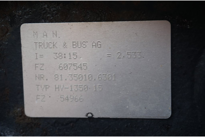 MAN HY-1350-15 38/15 - Rear axle for Truck: picture 2 MAN HY-1350-15 38/15 - Rear axle for Truck: picture 2