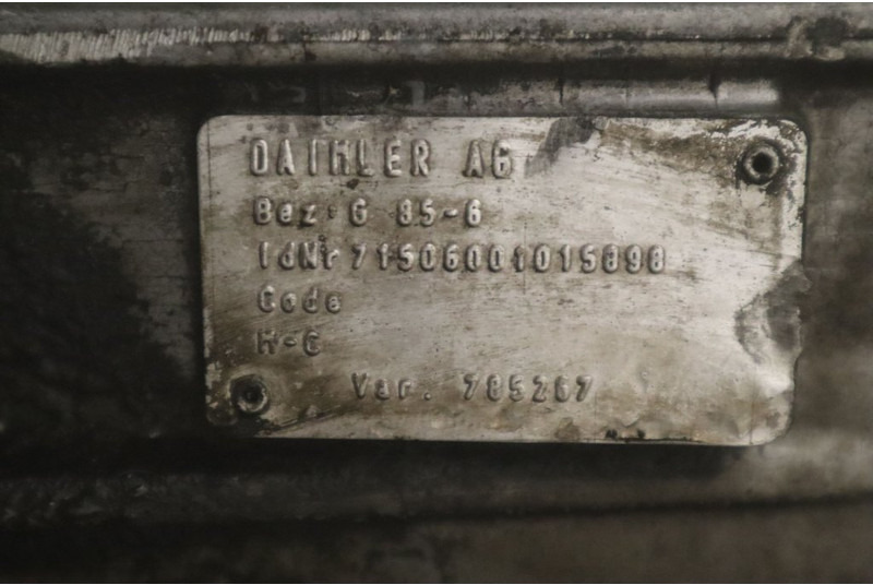 Mercedes-Benz G85-66.7-0.73 AUTO 715060015898 - Gearbox for Truck: picture 5 Mercedes-Benz G85-66.7-0.73 AUTO 715060015898 - Gearbox for Truck: picture 5