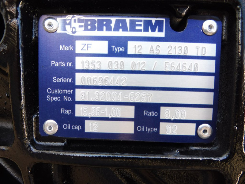 ZF 12AS2130TD - Gearbox for Truck: picture 5 ZF 12AS2130TD - Gearbox for Truck: picture 5