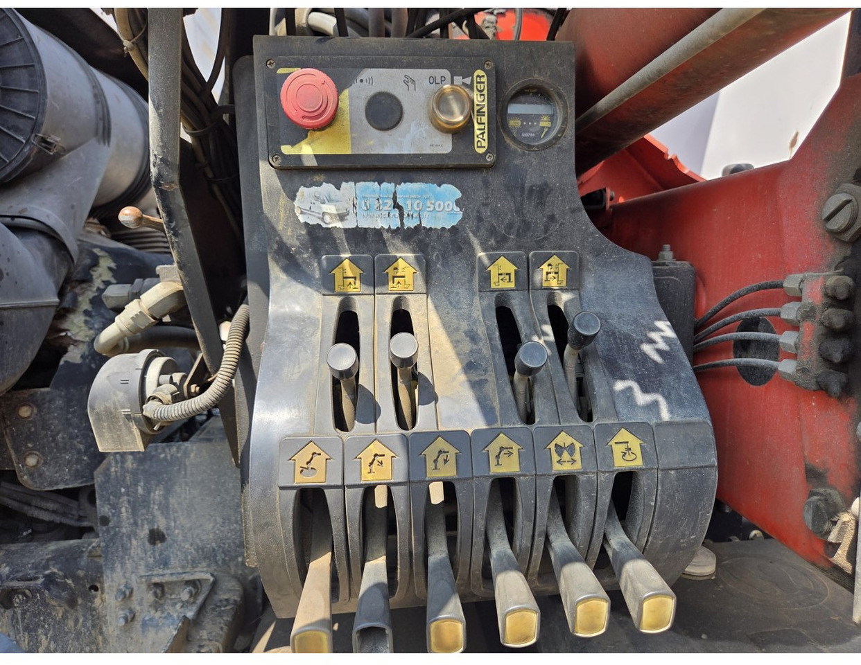 Tipper, Crane truck MAN TGA 26.350 6X4 BORDMATIC TIPPER CRANE PALFINGER PK15500: picture 12 Tipper, Crane truck MAN TGA 26.350 6X4 BORDMATIC TIPPER CRANE PALFINGER PK15500: picture 12