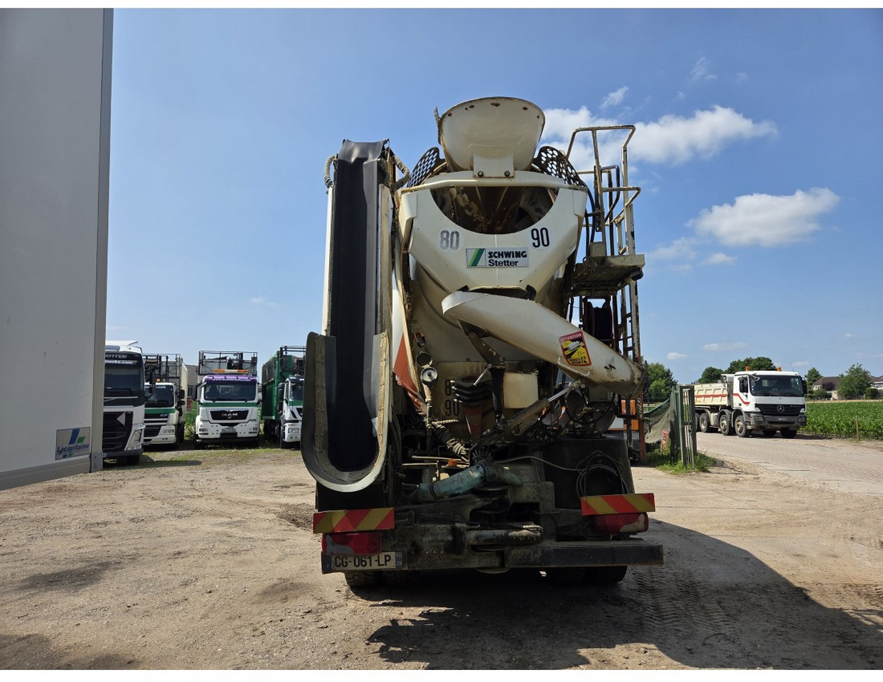 MAN TGS 35.400 8X4 Concrete Mixer Stetter 9m3 Steelsuspension - Concrete mixer truck: picture 3 MAN TGS 35.400 8X4 Concrete Mixer Stetter 9m3 Steelsuspension - Concrete mixer truck: picture 3