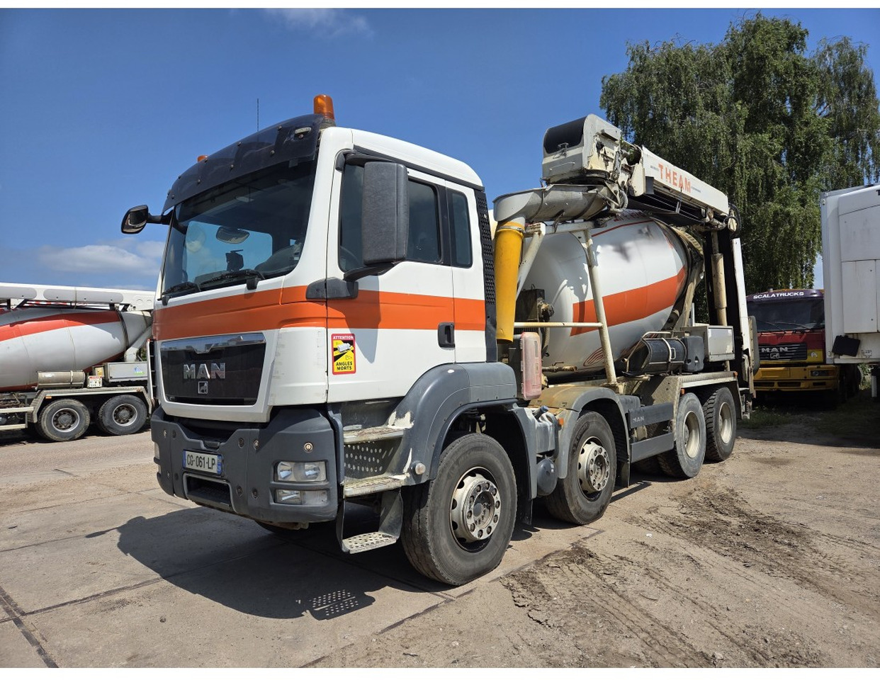 MAN TGS 35.400 8X4 Concrete Mixer Stetter 9m3 Steelsuspension - Concrete mixer truck: picture 1 MAN TGS 35.400 8X4 Concrete Mixer Stetter 9m3 Steelsuspension - Concrete mixer truck: picture 1