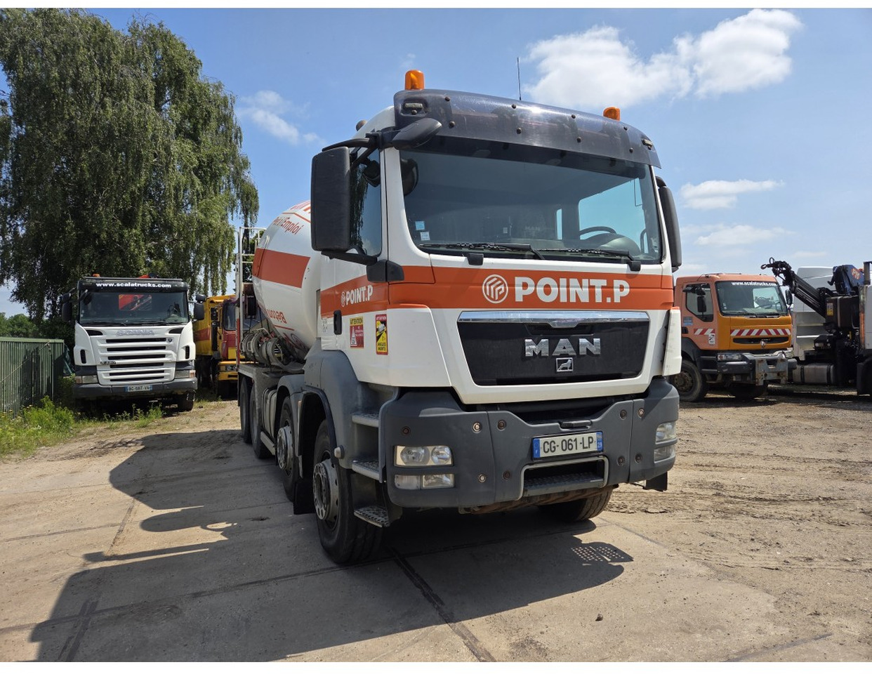 MAN TGS 35.400 8X4 Concrete Mixer Stetter 9m3 Steelsuspension - Concrete mixer truck: picture 4 MAN TGS 35.400 8X4 Concrete Mixer Stetter 9m3 Steelsuspension - Concrete mixer truck: picture 4